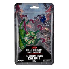 Idols of the Realms 2D Acrylic Miniatures - Van Richten's Guide to Ravenloft Set 2